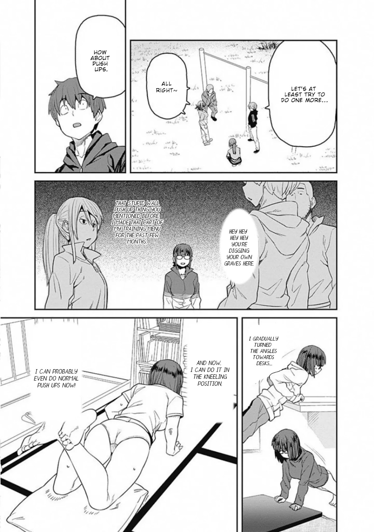 Dasei 67 Percent Chapter 62 page 10 - Chapter 62: Seriously can't do a pull up