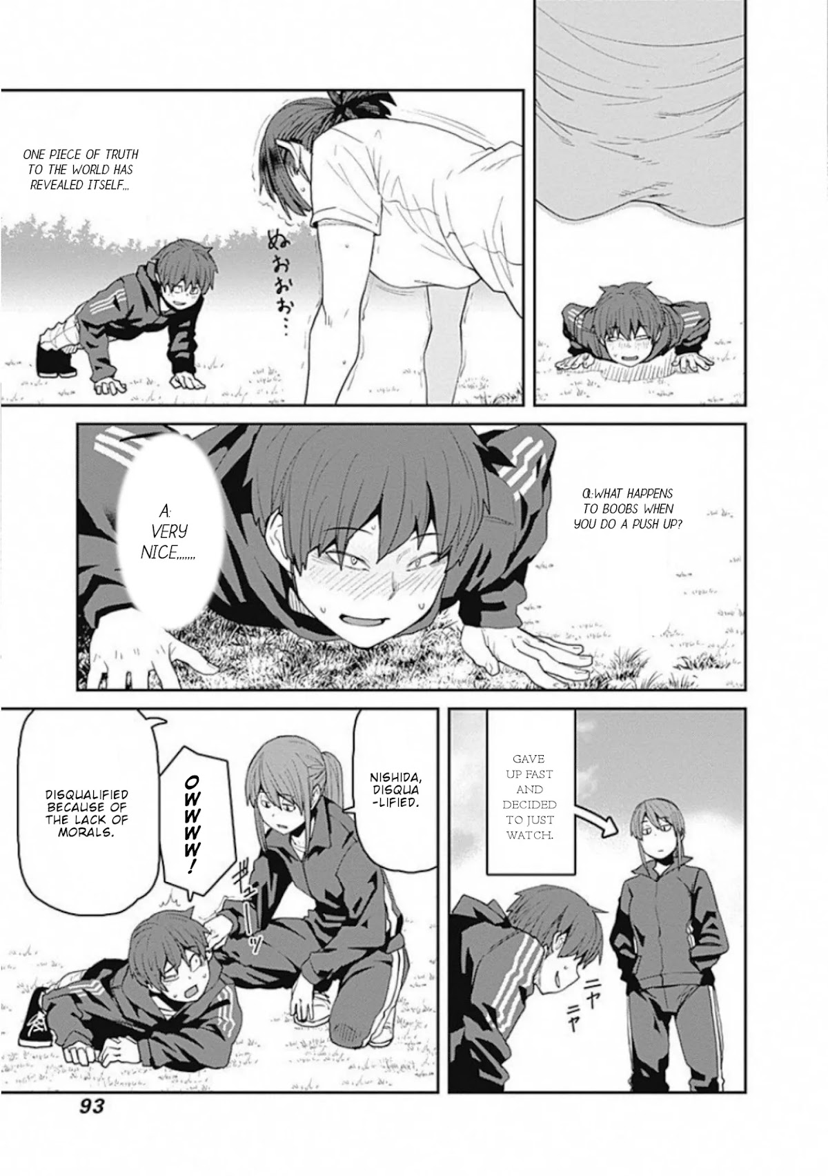 Dasei 67 Percent Chapter 62 page 12 - Chapter 62: Seriously can't do a pull up