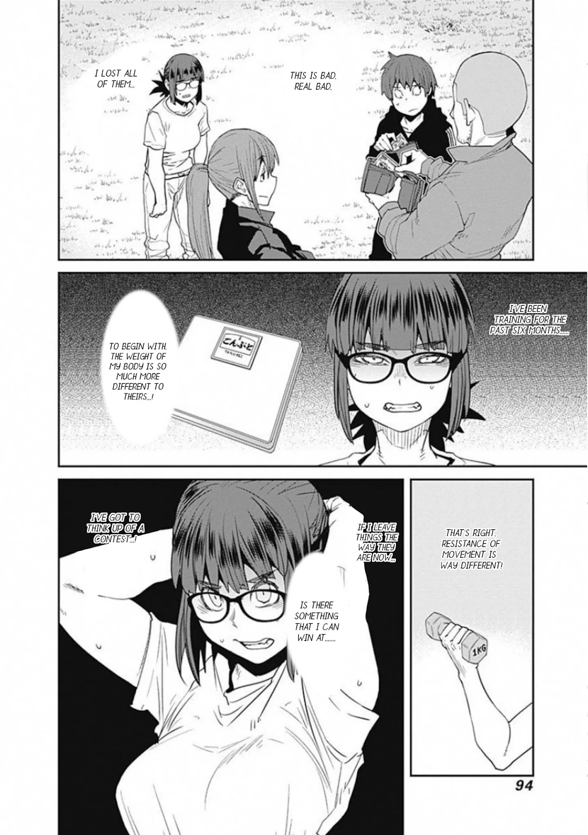 Dasei 67 Percent Chapter 62 page 13 - Chapter 62: Seriously can't do a pull up