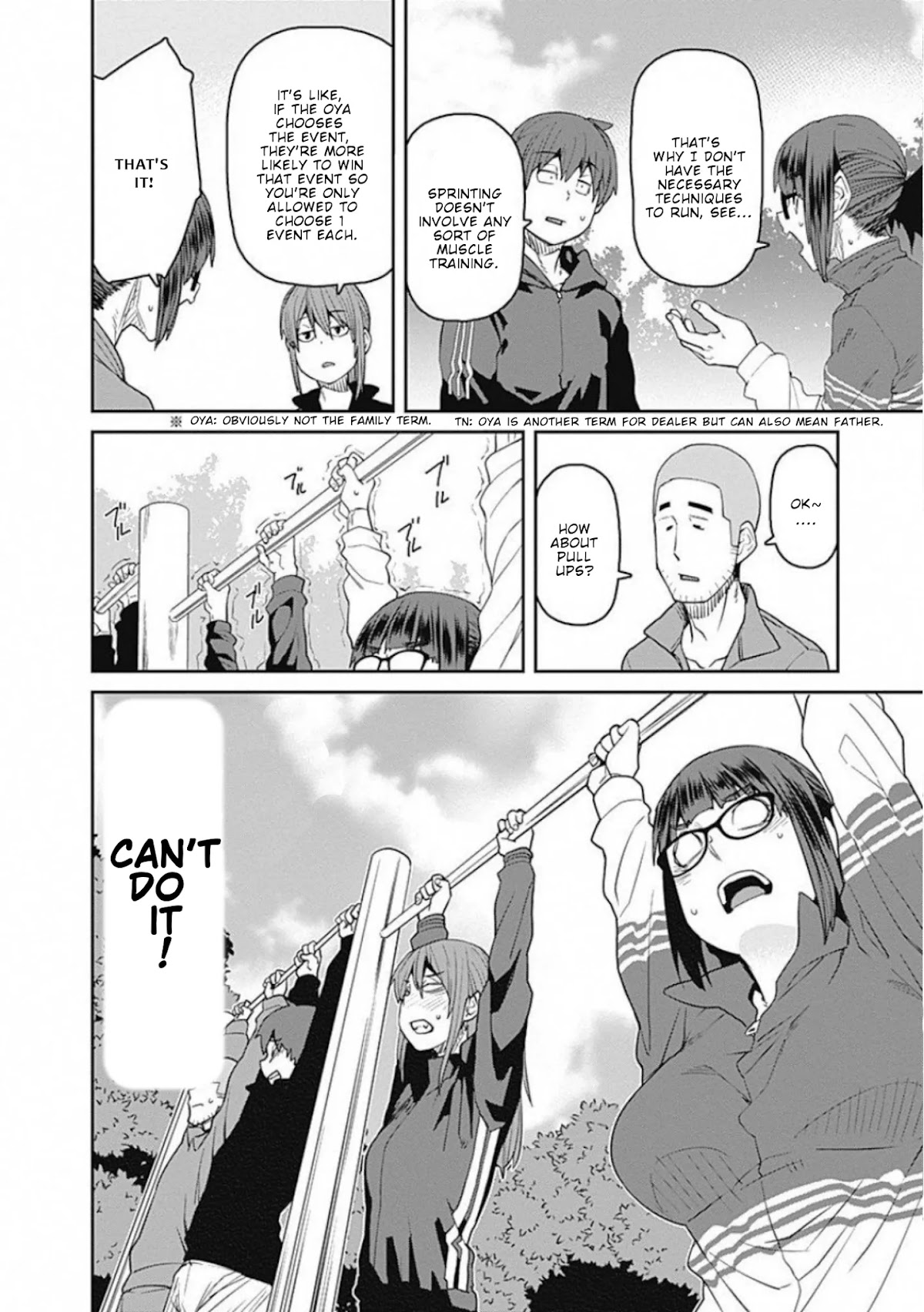 Dasei 67 Percent Chapter 62 page 7 - Chapter 62: Seriously can't do a pull up