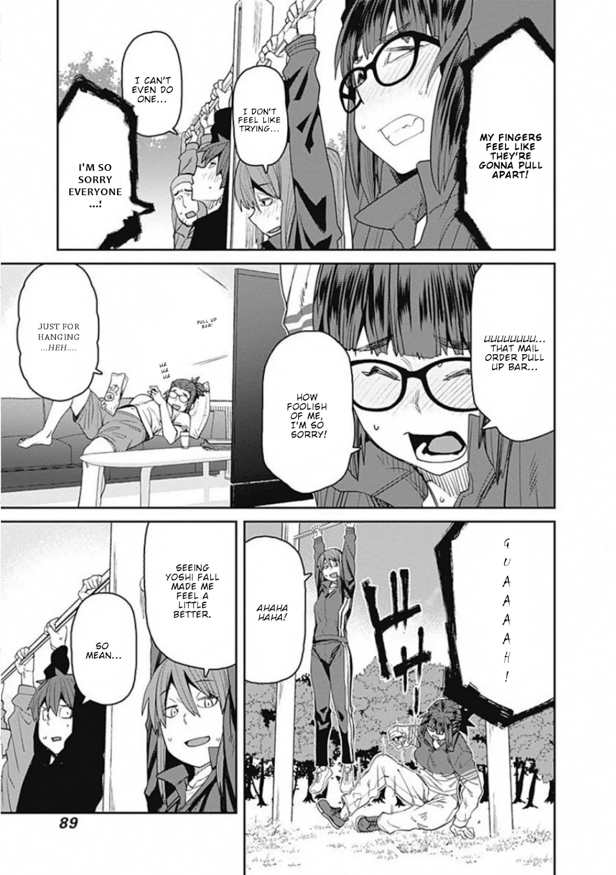 Dasei 67 Percent Chapter 62 page 8 - Chapter 62: Seriously can't do a pull up