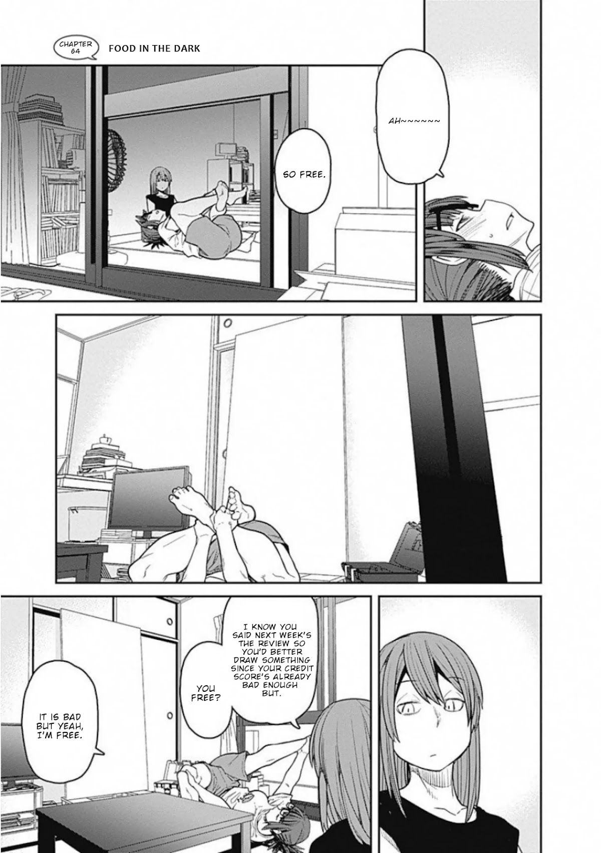 Dasei 67 Percent Chapter 64 page 2 - Chapter 64: Food in the Dark