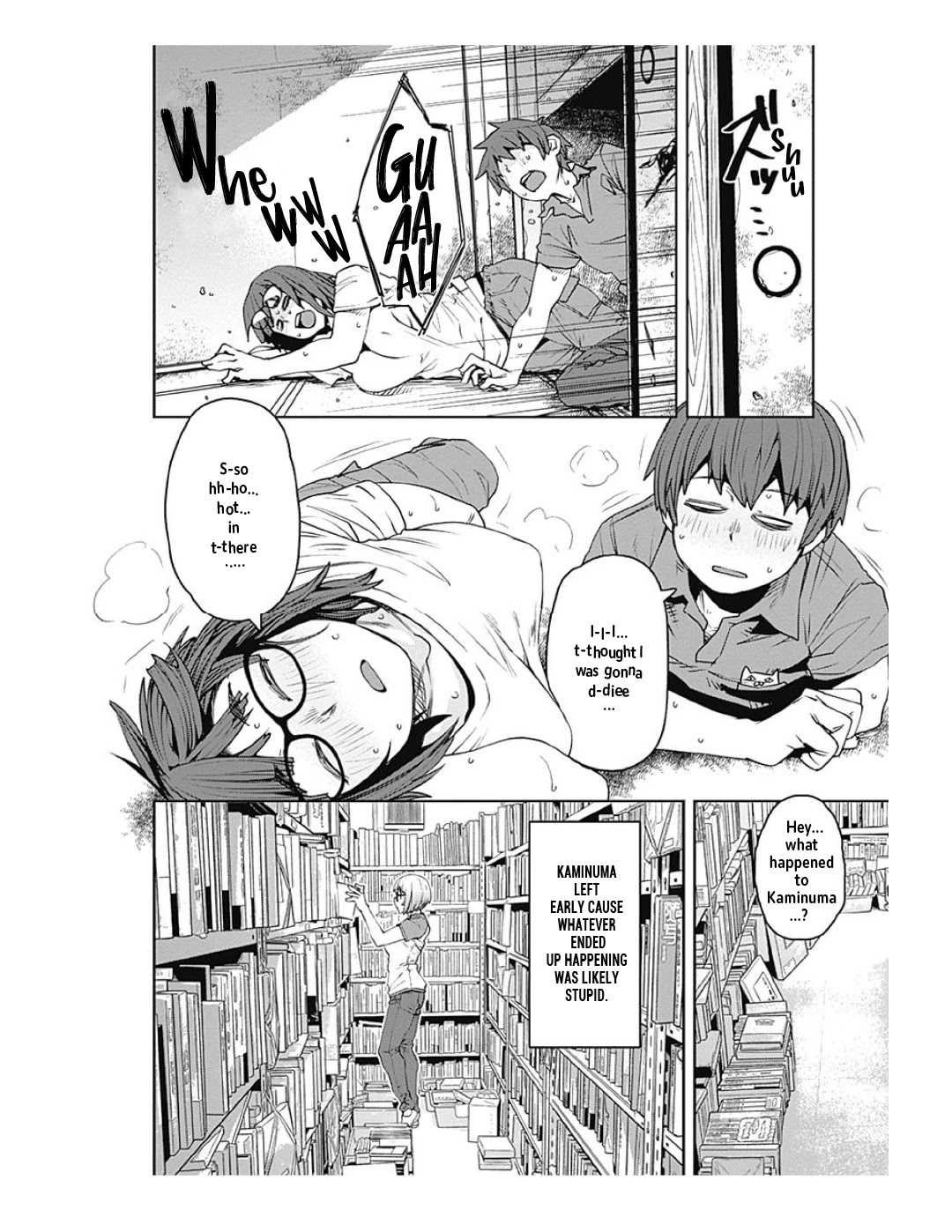 Dasei 67 Percent Chapter 71 page 17 - Chapter 71: I'm Scared When Strangers Show Up