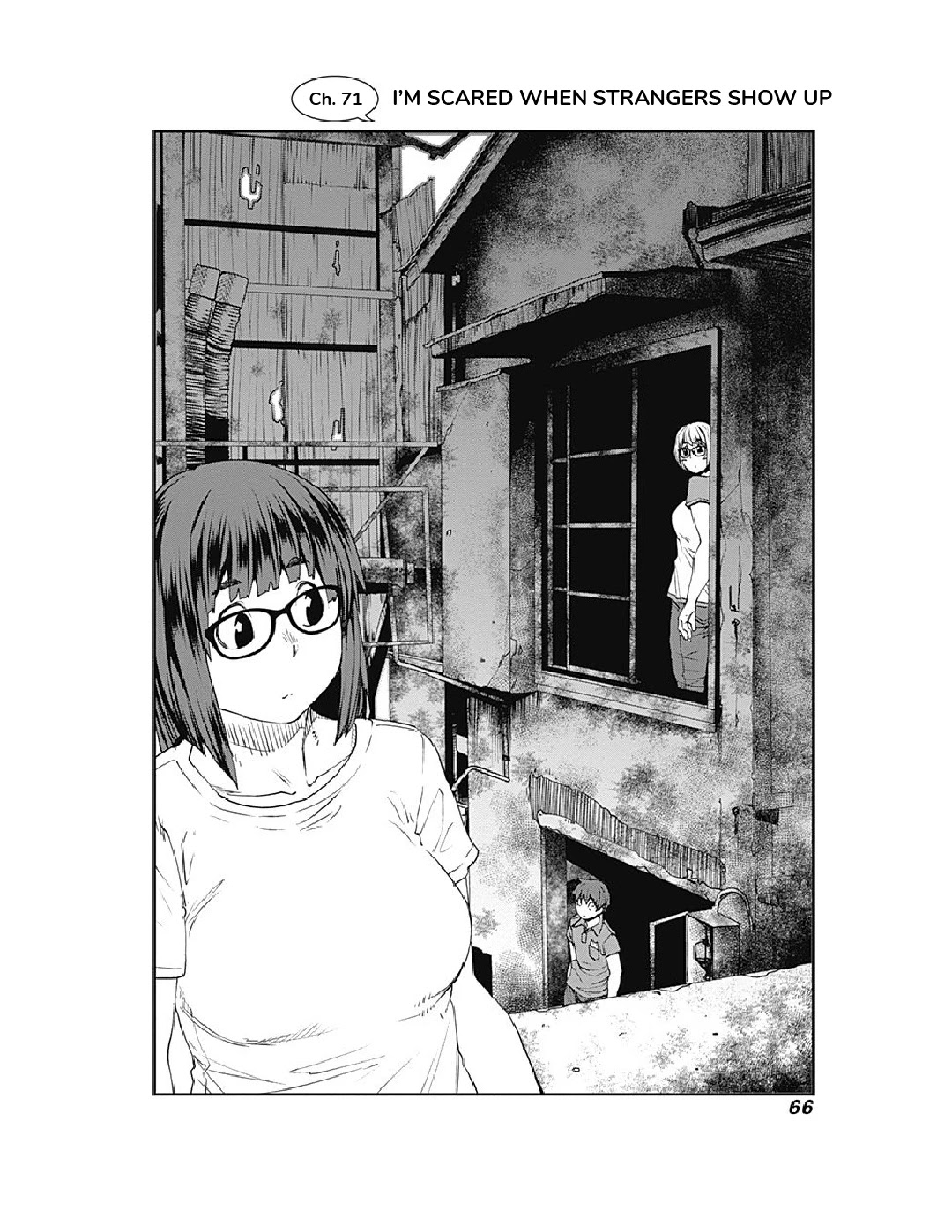 Dasei 67 Percent Chapter 71 page 5 - Chapter 71: I'm Scared When Strangers Show Up