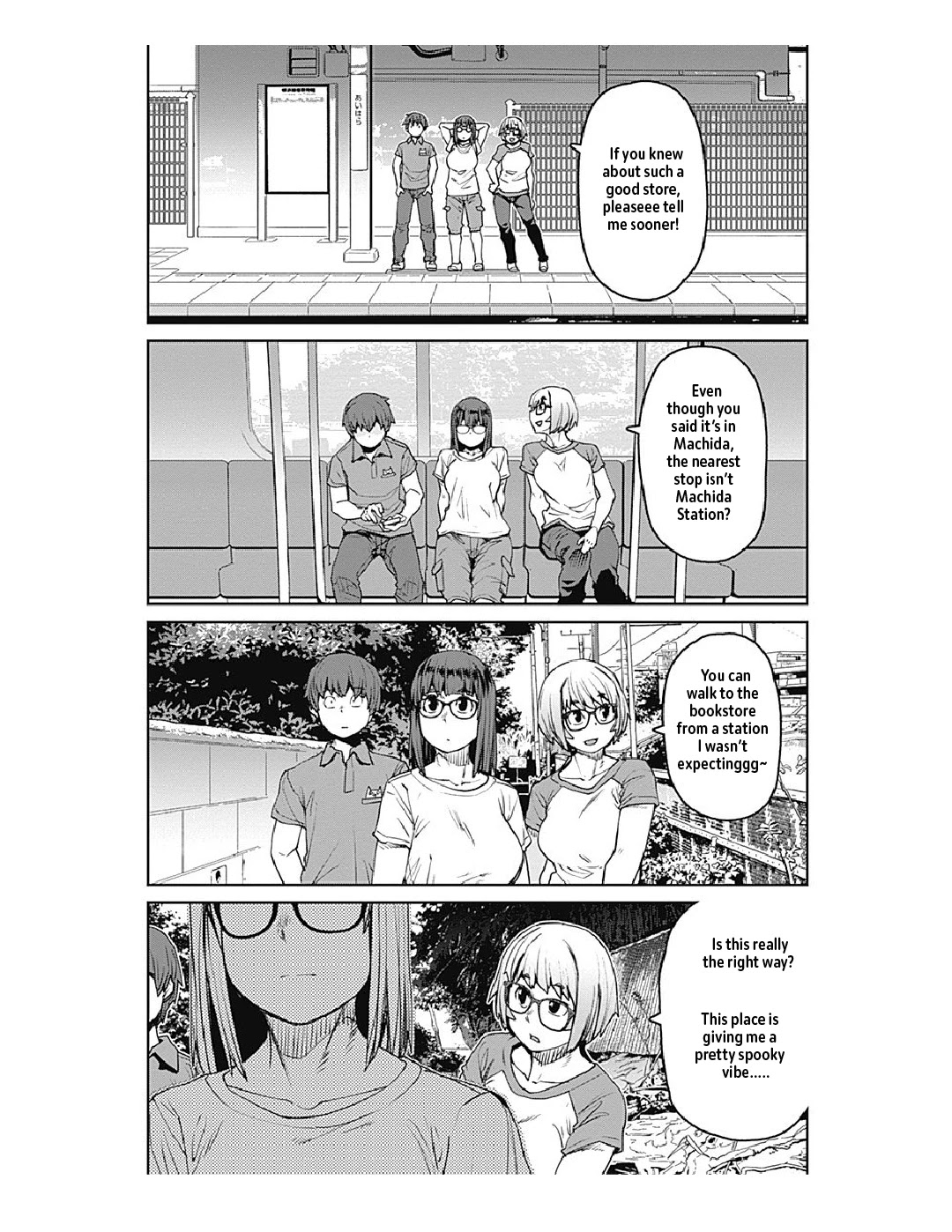 Dasei 67 Percent Chapter 71 page 6 - Chapter 71: I'm Scared When Strangers Show Up