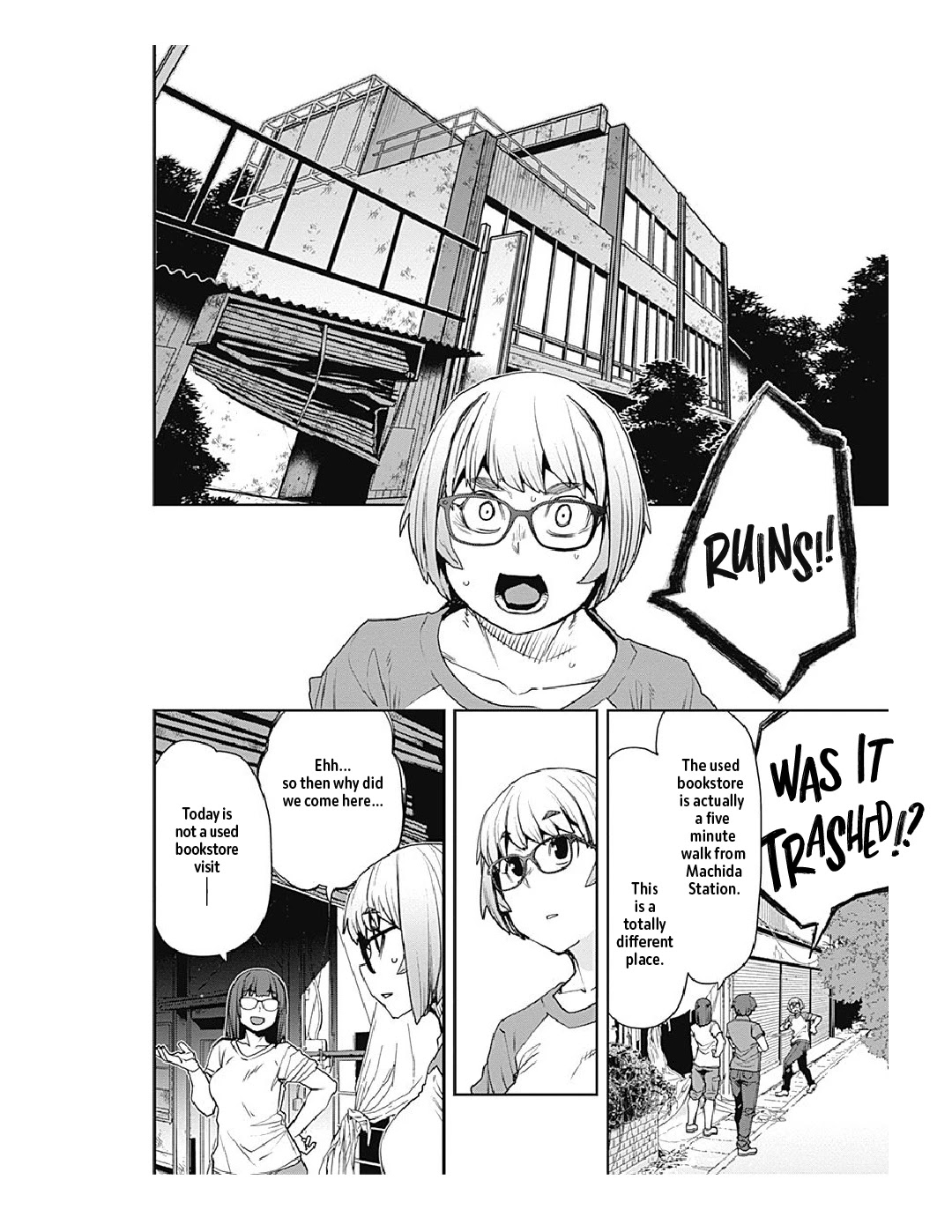 Dasei 67 Percent Chapter 71 page 7 - Chapter 71: I'm Scared When Strangers Show Up