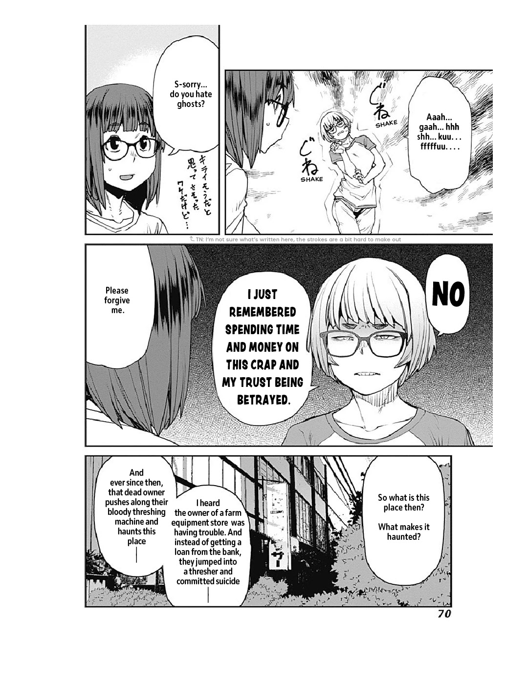Dasei 67 Percent Chapter 71 page 9 - Chapter 71: I'm Scared When Strangers Show Up