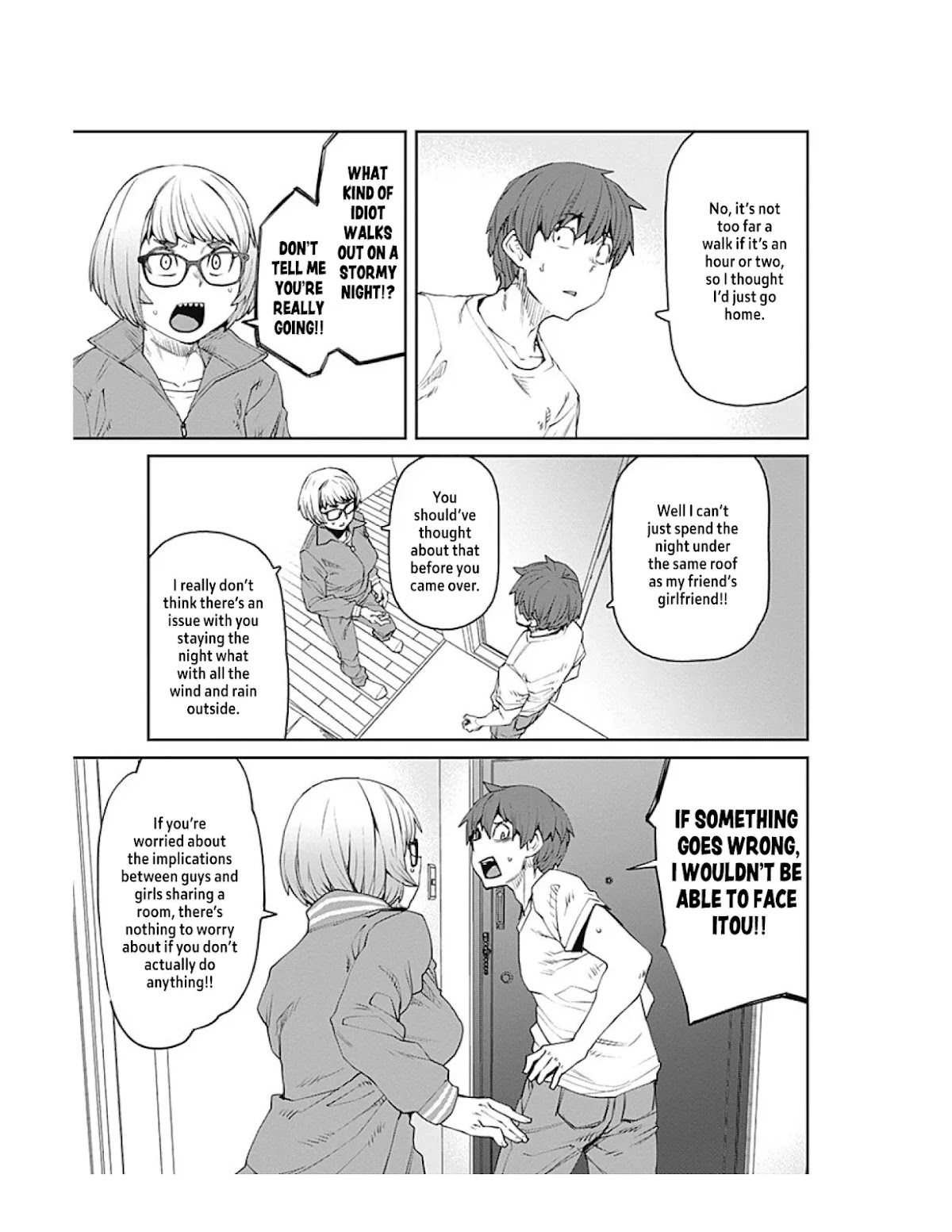 Dasei 67 Percent Chapter 74 page 11 - Chapter 74: On a Stormy Night