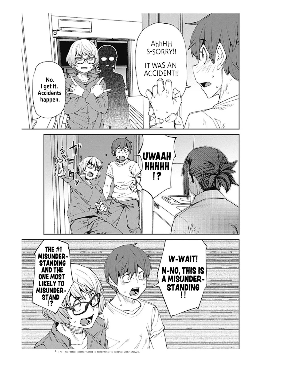 Dasei 67 Percent Chapter 74 page 13 - Chapter 74: On a Stormy Night