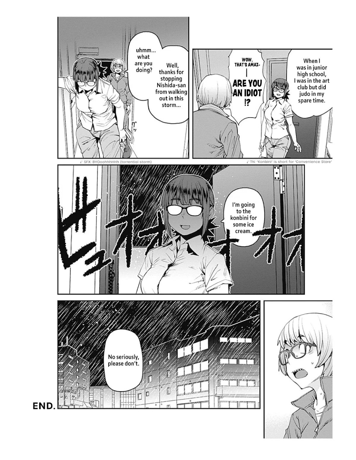 Dasei 67 Percent Chapter 74 page 16 - Chapter 74: On a Stormy Night
