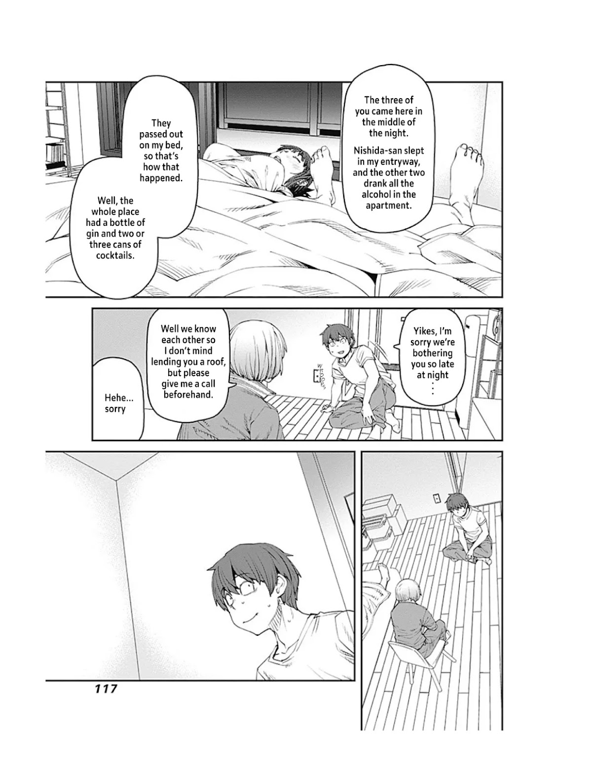 Dasei 67 Percent Chapter 74 page 7 - Chapter 74: On a Stormy Night