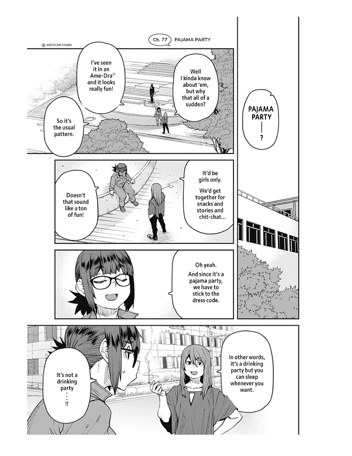 Dasei 67 Percent Chapter 77 page 5 - Chapter 77: Pajama Party
