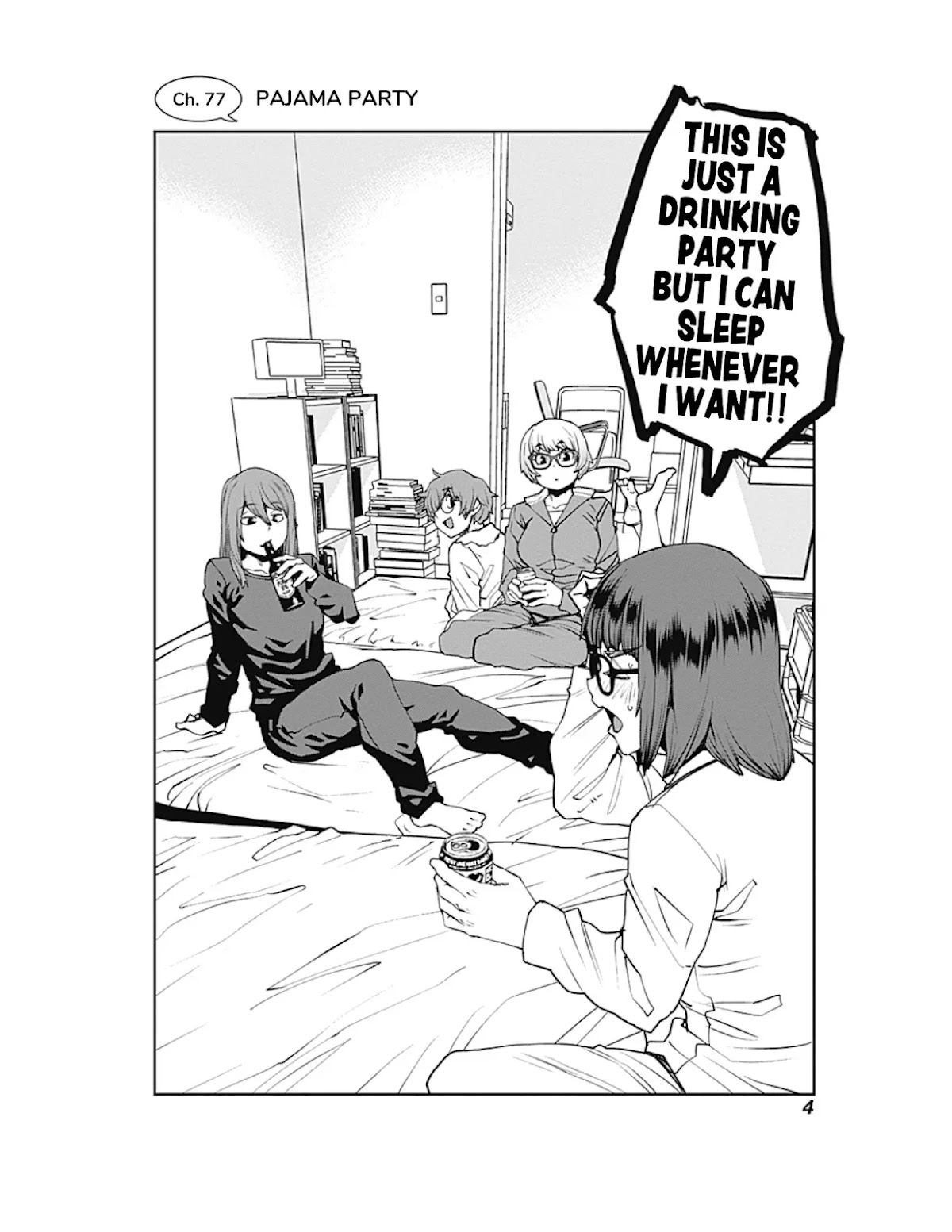Dasei 67 Percent Chapter 77 page 6 - Chapter 77: Pajama Party