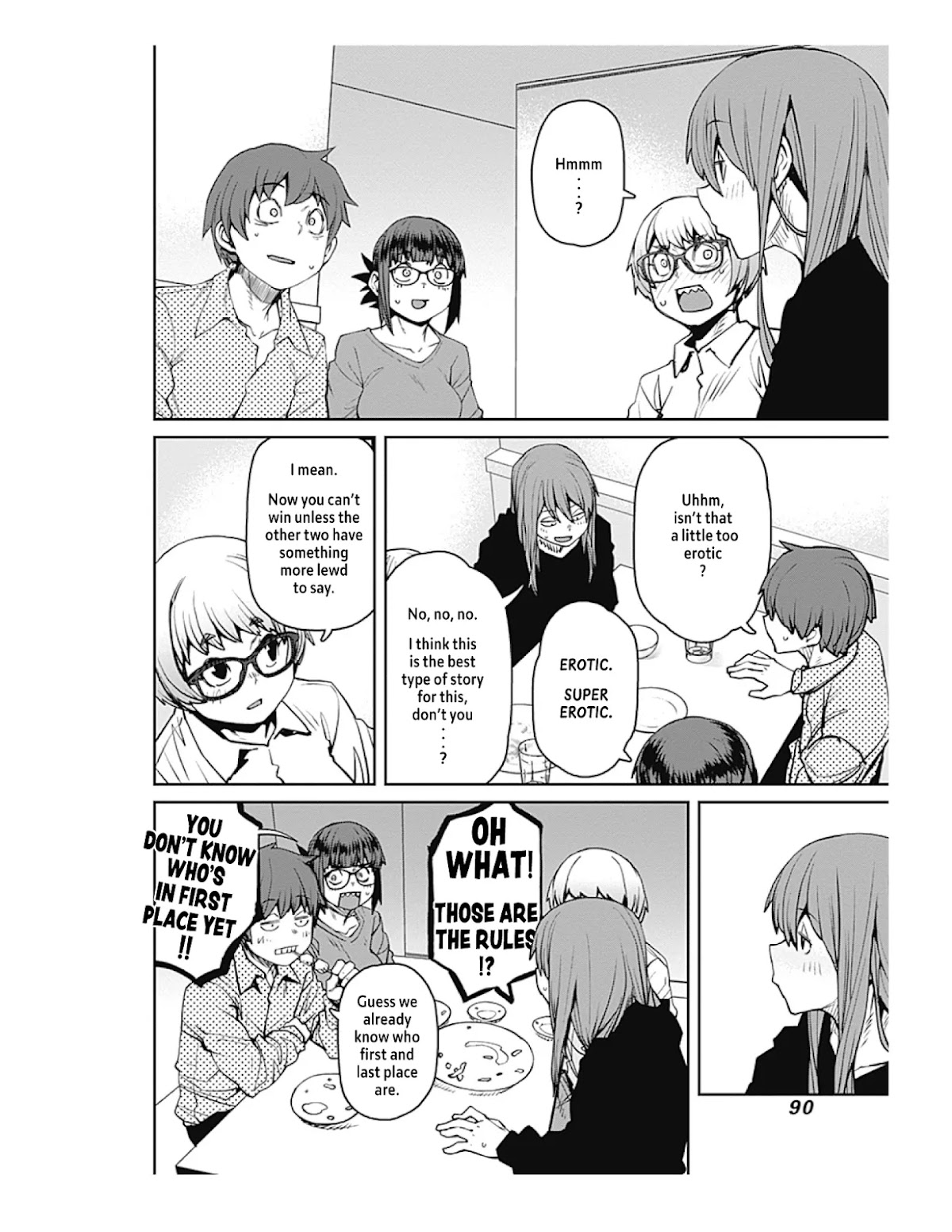 Dasei 67 Percent Chapter 82 page 12 - Chapter 82: Seems Erotic But Isn't. Tales of Slight Ero.