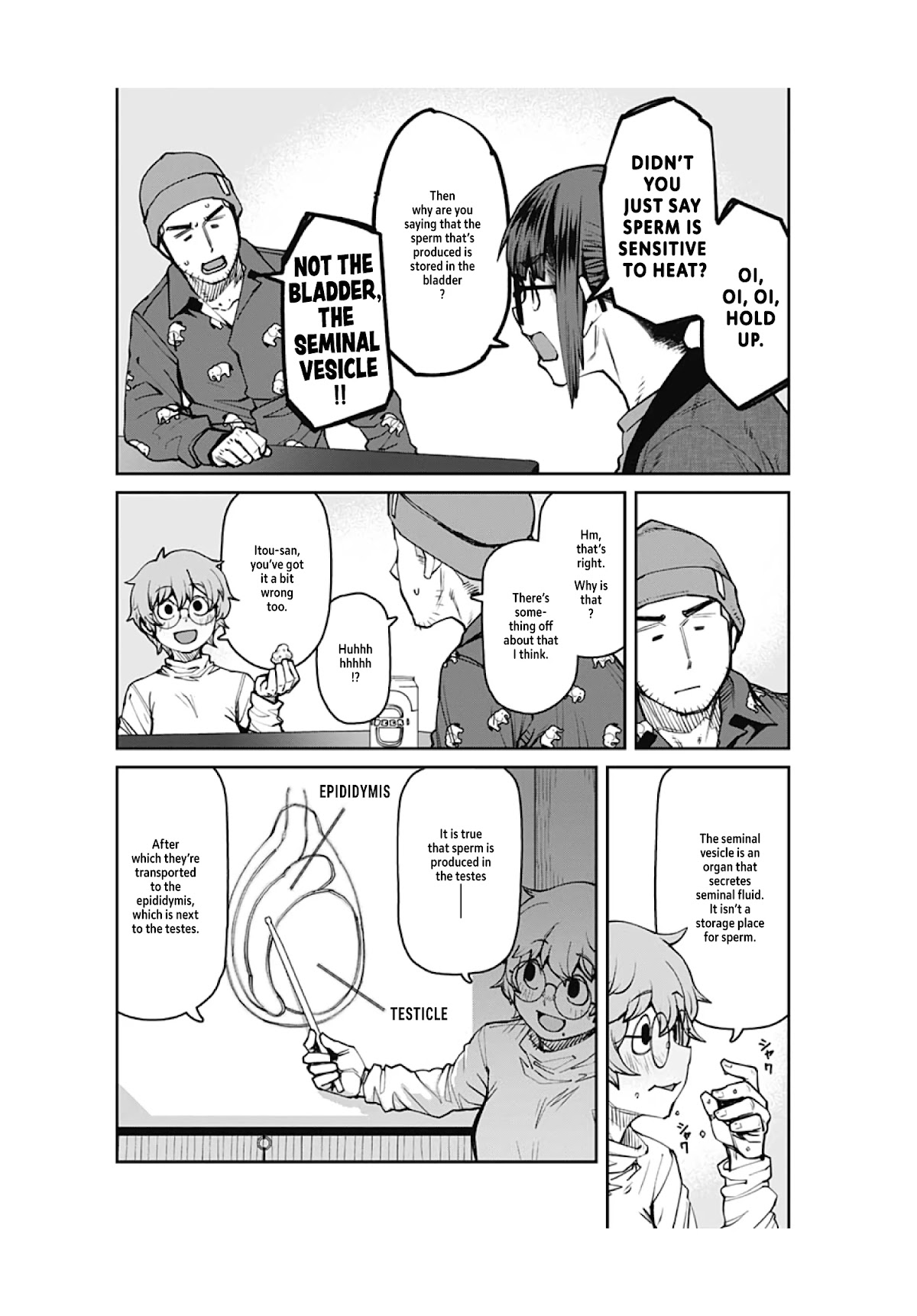 Dasei 67 Percent Chapter 90 page 12 - Chapter 90: Where'd the Sperm Go