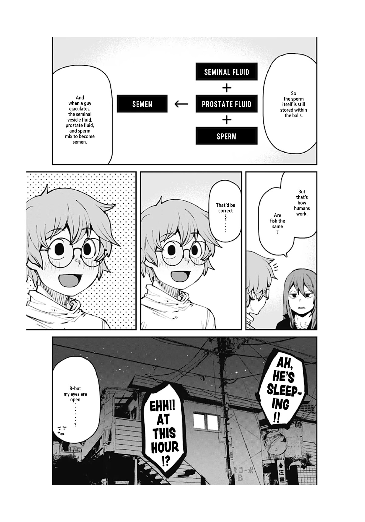 Dasei 67 Percent Chapter 90 page 13 - Chapter 90: Where'd the Sperm Go