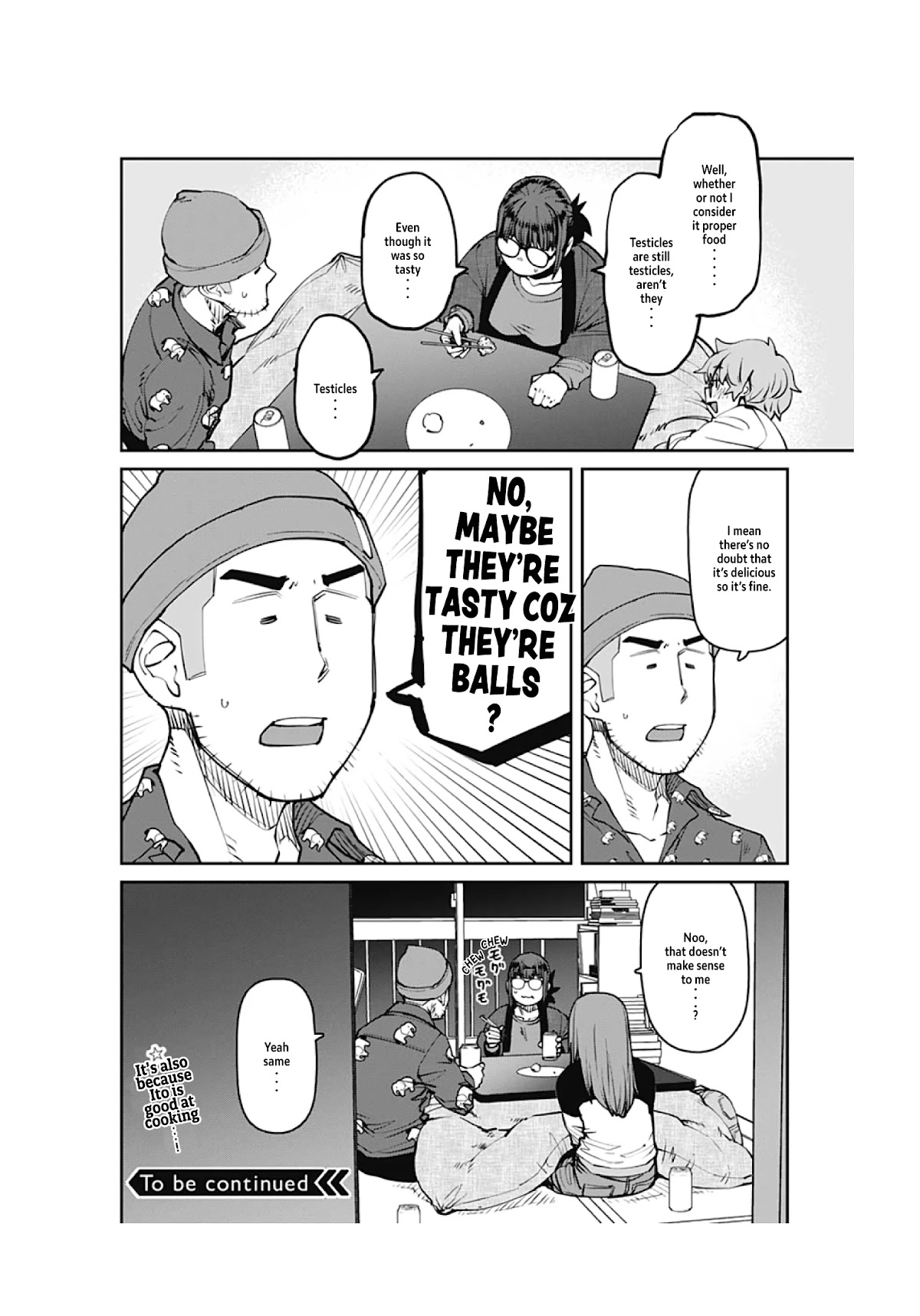Dasei 67 Percent Chapter 90 page 14 - Chapter 90: Where'd the Sperm Go