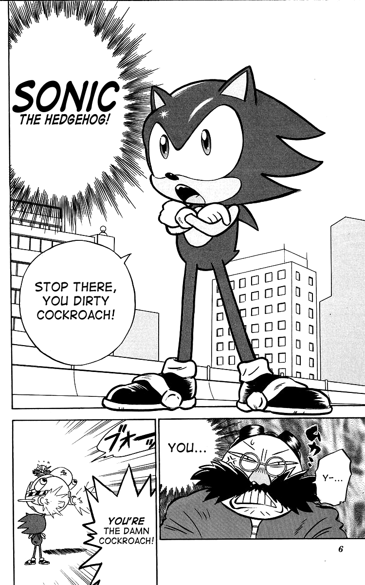 Dash & Spin Chousoku Sonic Chapter 1.2 page 6 - Chapter 1 v2