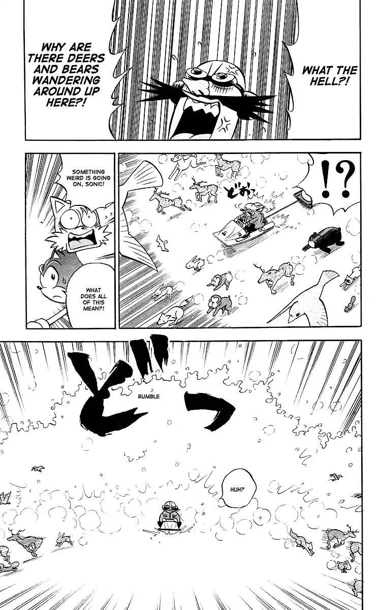 Dash & Spin Chousoku Sonic Chapter 2 page 13 - Chapter 2: Which is a good combo?