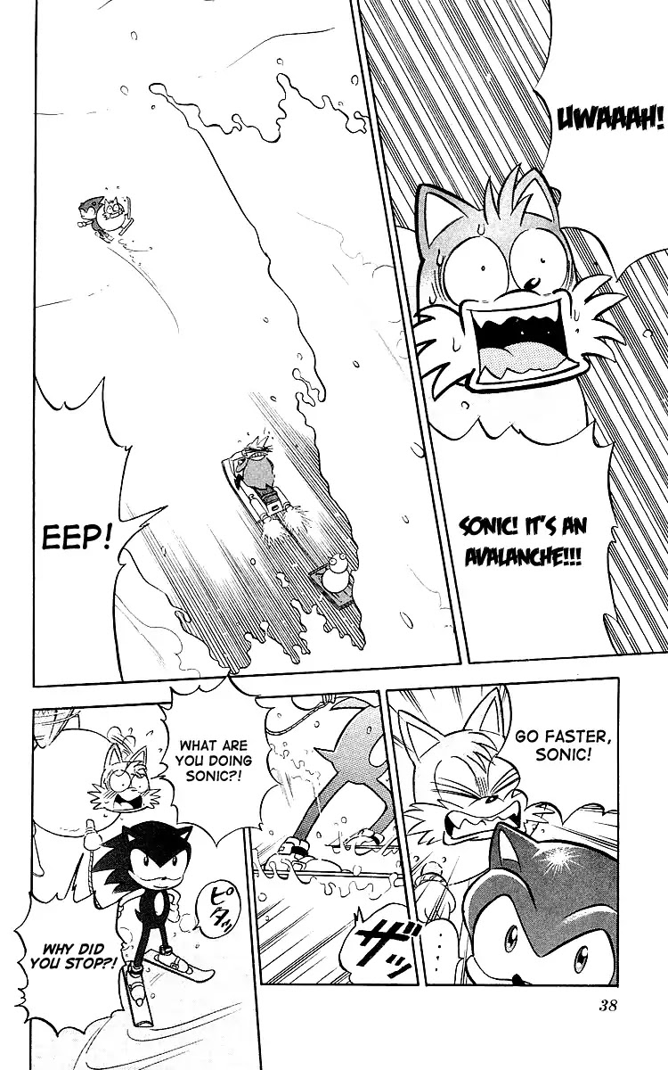 Dash & Spin Chousoku Sonic Chapter 2 page 14 - Chapter 2: Which is a good combo?