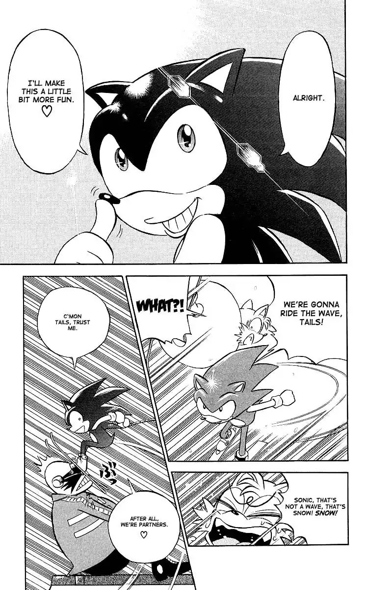 Dash & Spin Chousoku Sonic Chapter 2 page 15 - Chapter 2: Which is a good combo?