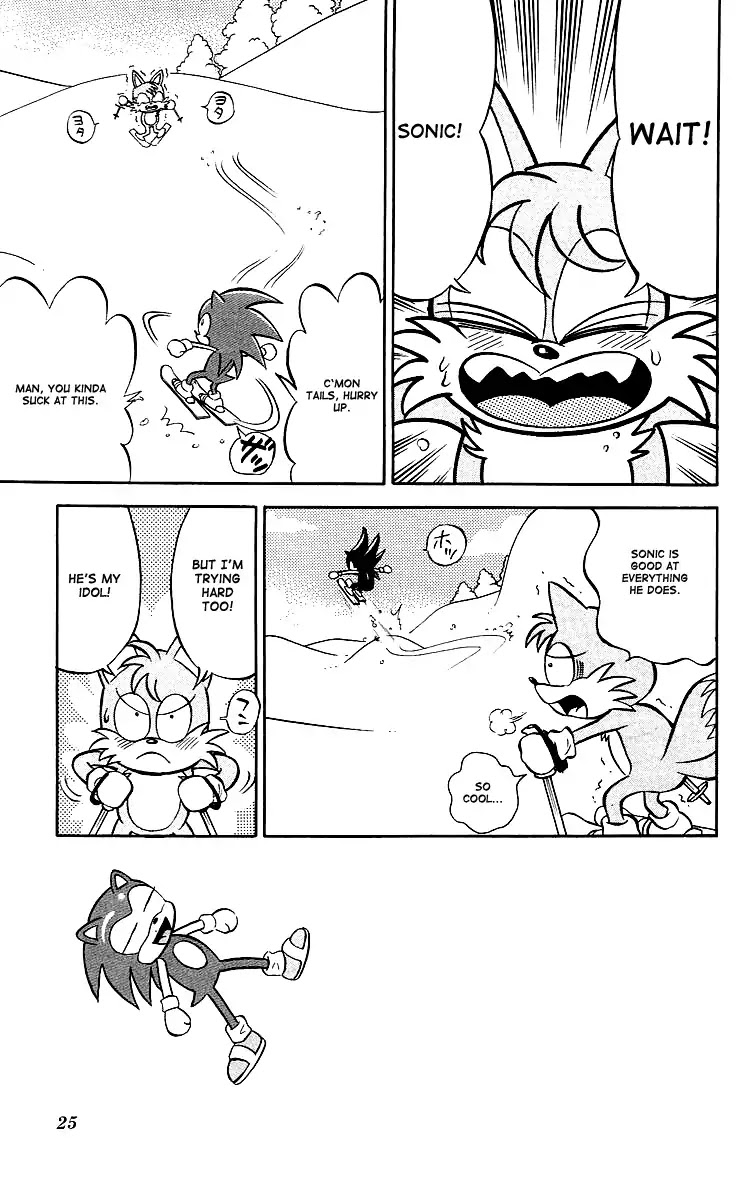 Dash & Spin Chousoku Sonic Chapter 2 page 2 - Chapter 2: Which is a good combo?