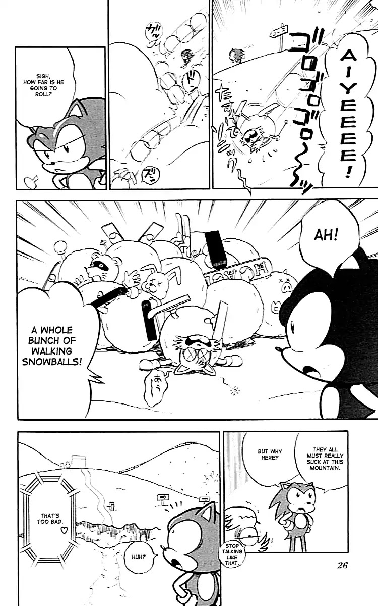 Dash & Spin Chousoku Sonic Chapter 2 page 3 - Chapter 2: Which is a good combo?