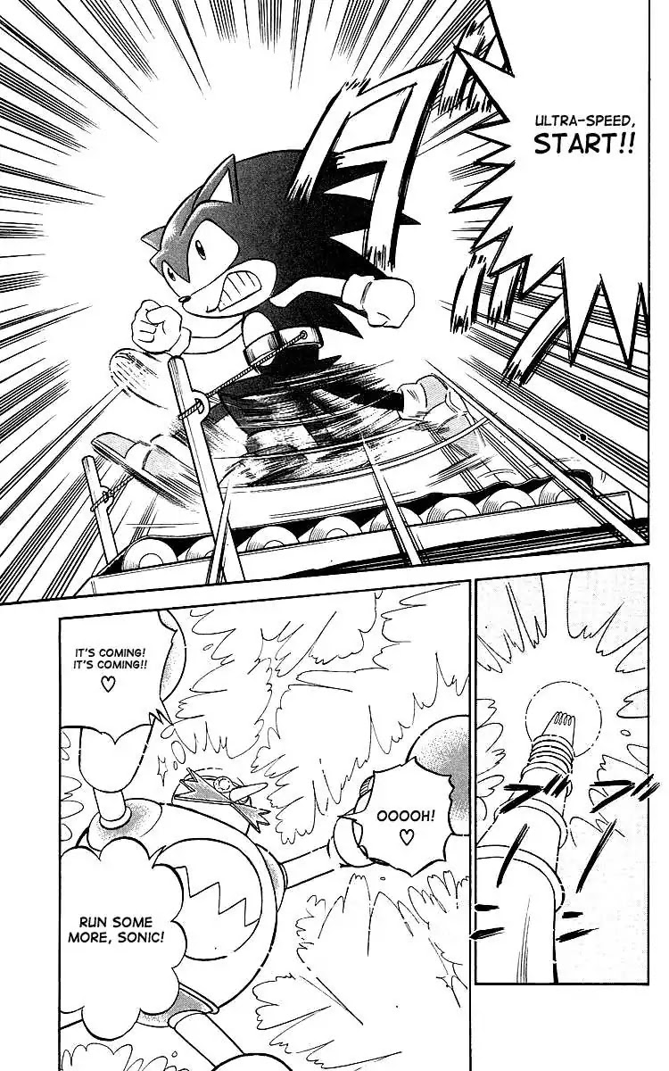 Dash & Spin Chousoku Sonic Chapter 3 page 16 - Chapter 3: The real thing is uniquely different?