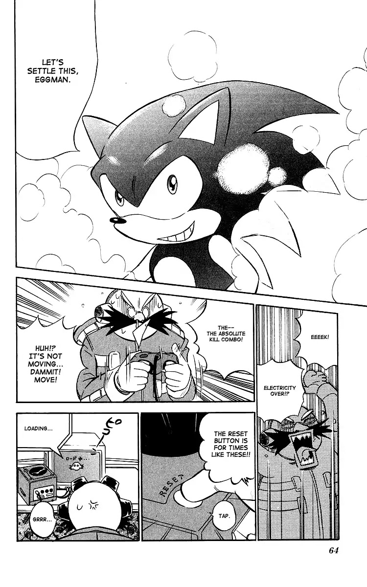 Dash & Spin Chousoku Sonic Chapter 3 page 18 - Chapter 3: The real thing is uniquely different?
