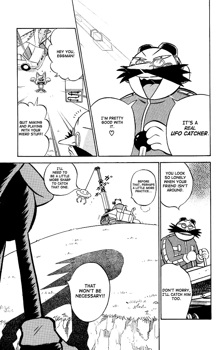 Dash & Spin Chousoku Sonic Chapter 3 page 4 - Chapter 3: The real thing is uniquely different?