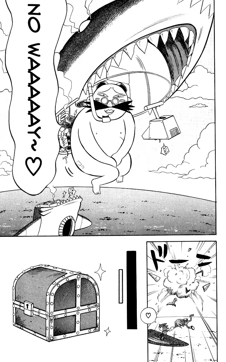 Dash & Spin Chousoku Sonic Chapter 4 page 21 - Chapter 4: Treasure competition in South Island!