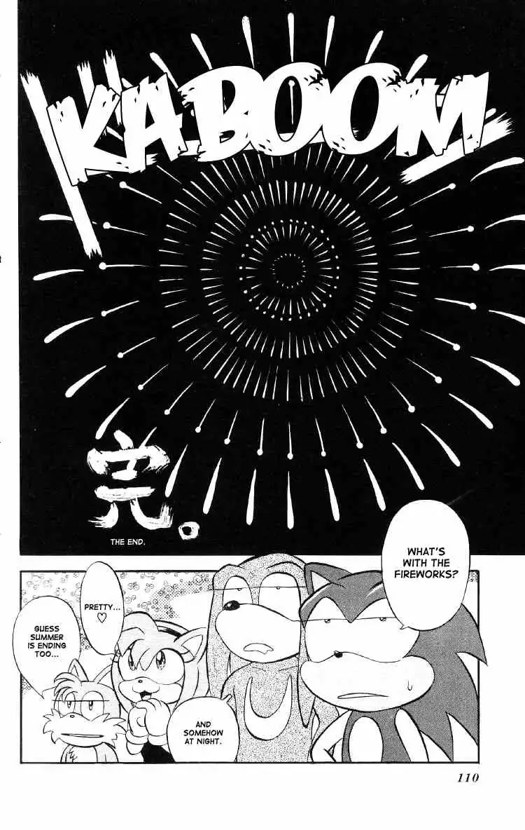 Dash & Spin Chousoku Sonic Chapter 5 page 22 - Chapter 5: Terror! The wandering mushroom man