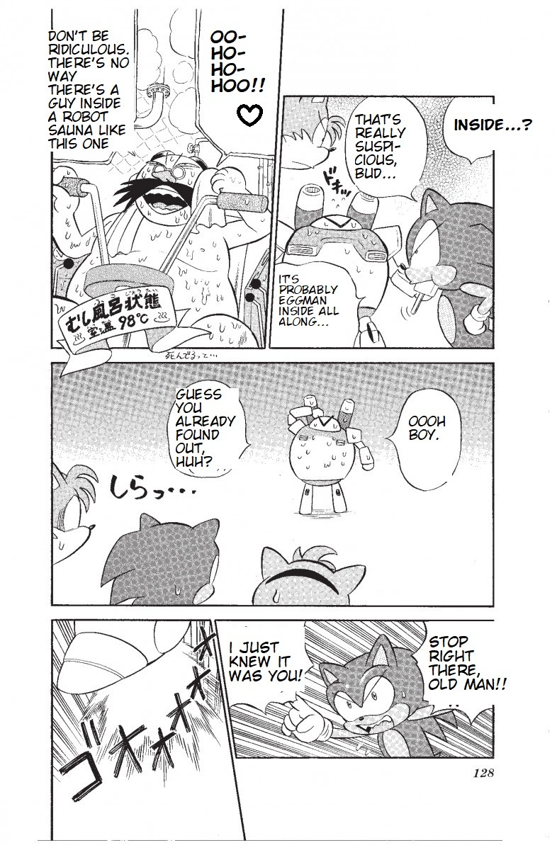Dash & Spin Chousoku Sonic Chapter 6 page 16 - Chapter 6: A Maiden's High-Tech Diet!!