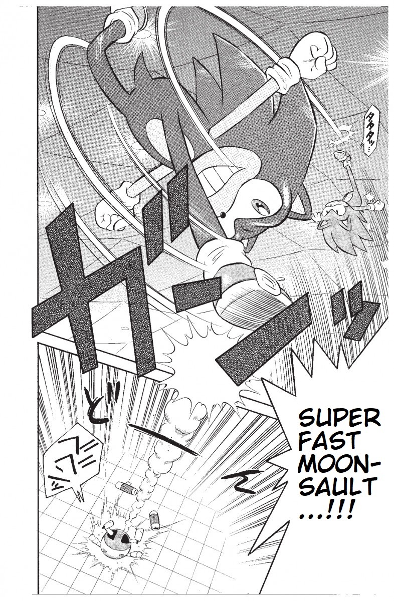 Dash & Spin Chousoku Sonic Chapter 6 page 18 - Chapter 6: A Maiden's High-Tech Diet!!