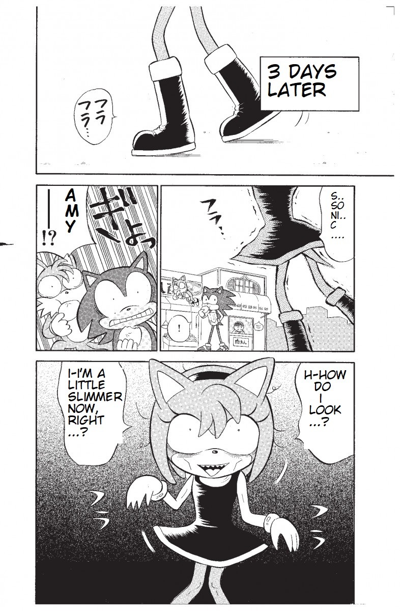Dash & Spin Chousoku Sonic Chapter 6 page 6 - Chapter 6: A Maiden's High-Tech Diet!!