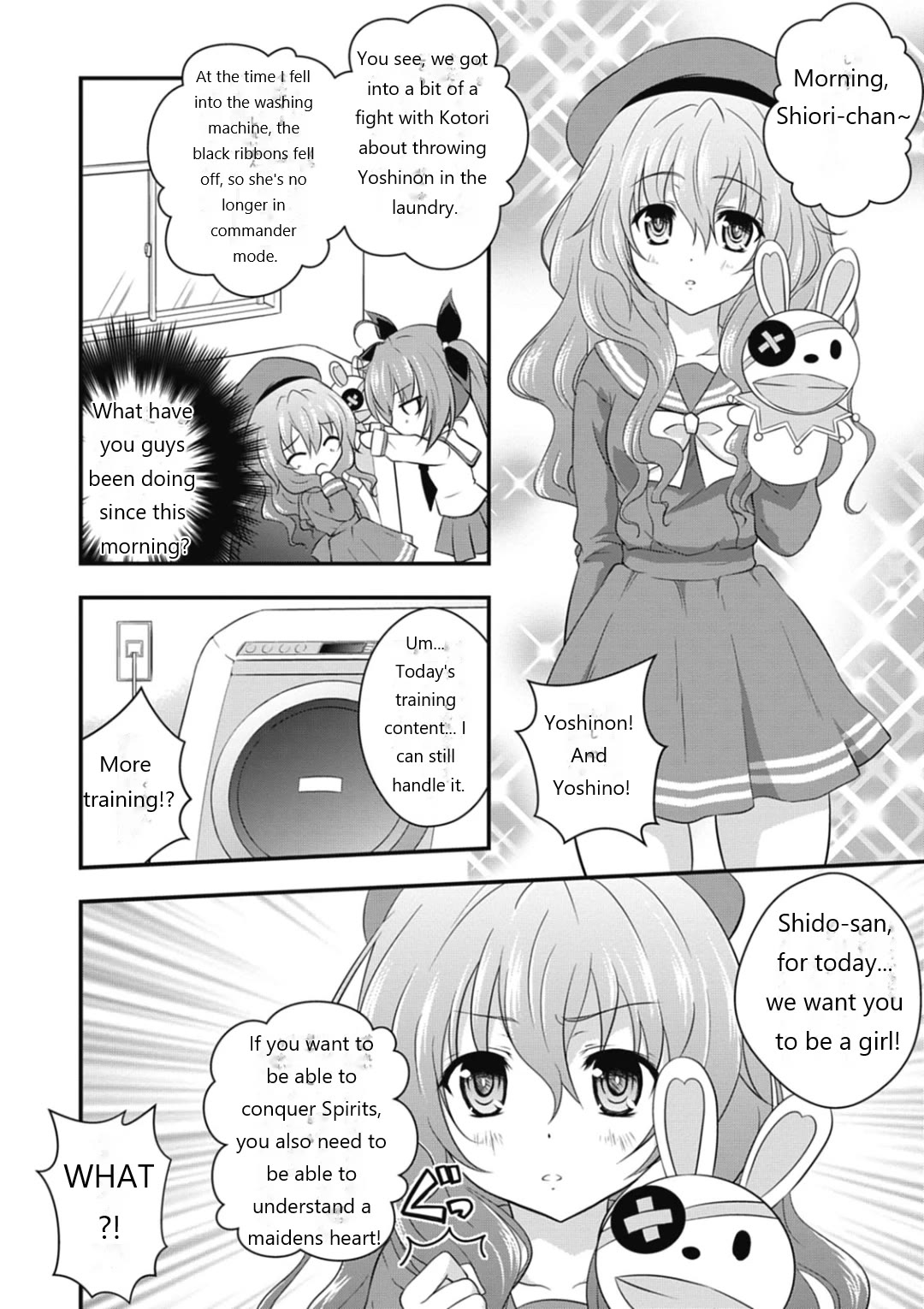 Date A Party Chapter 3 page 7 - Chapter 3: Shido Girl Style