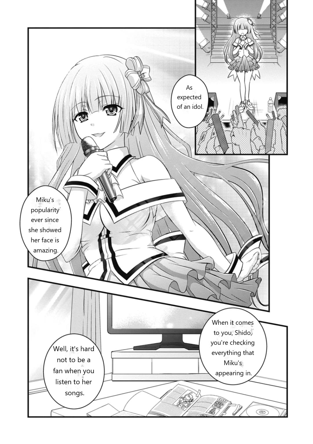 Date A Party Chapter 6 page 3 - Chapter 6: Miku Idol Training