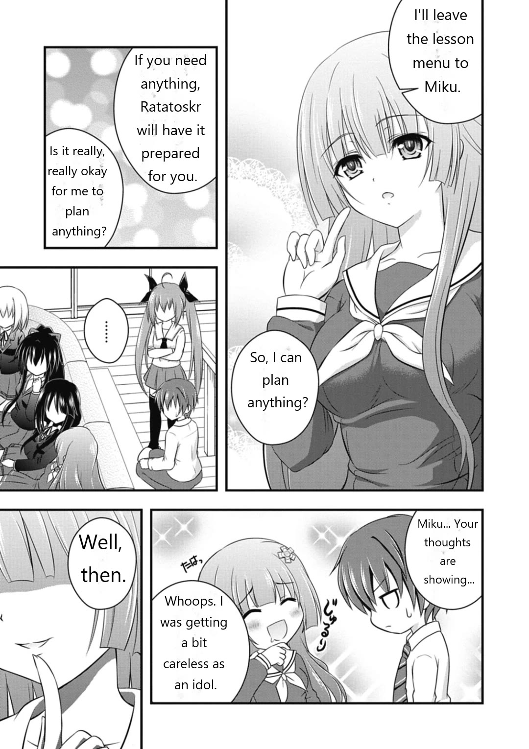 Date A Party Chapter 6 page 8 - Chapter 6: Miku Idol Training