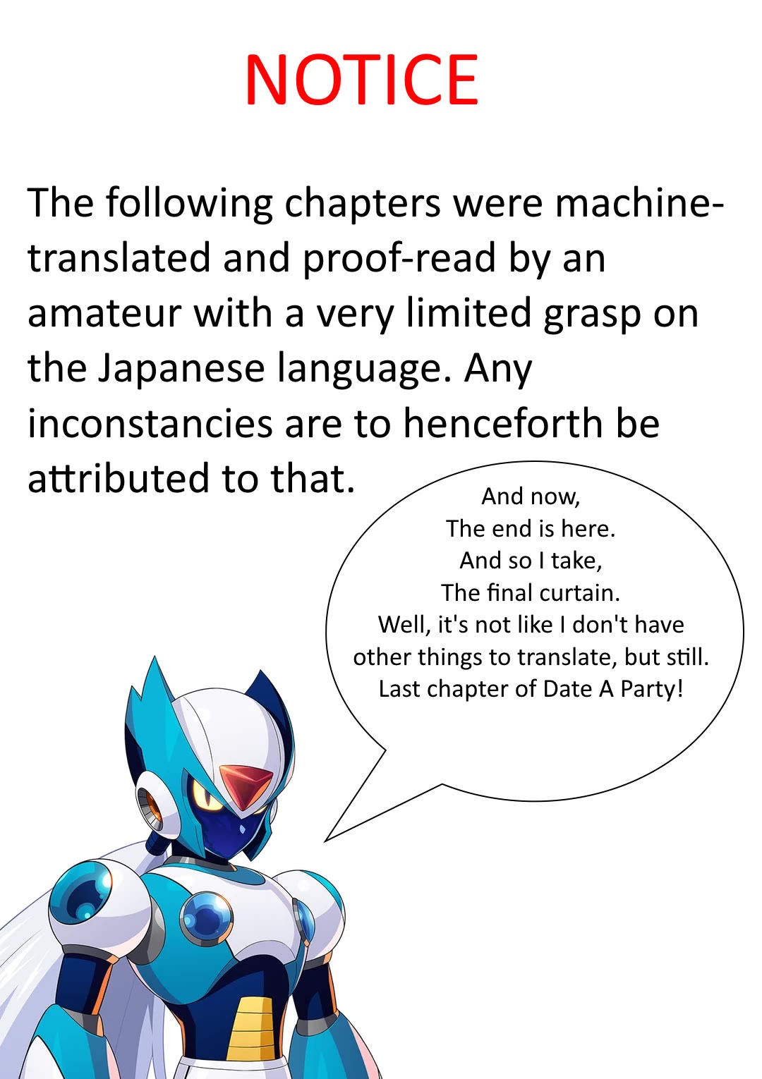 Date A Party Chapter 7 page 1 - Chapter 7: Dragon Comics Special [END]
