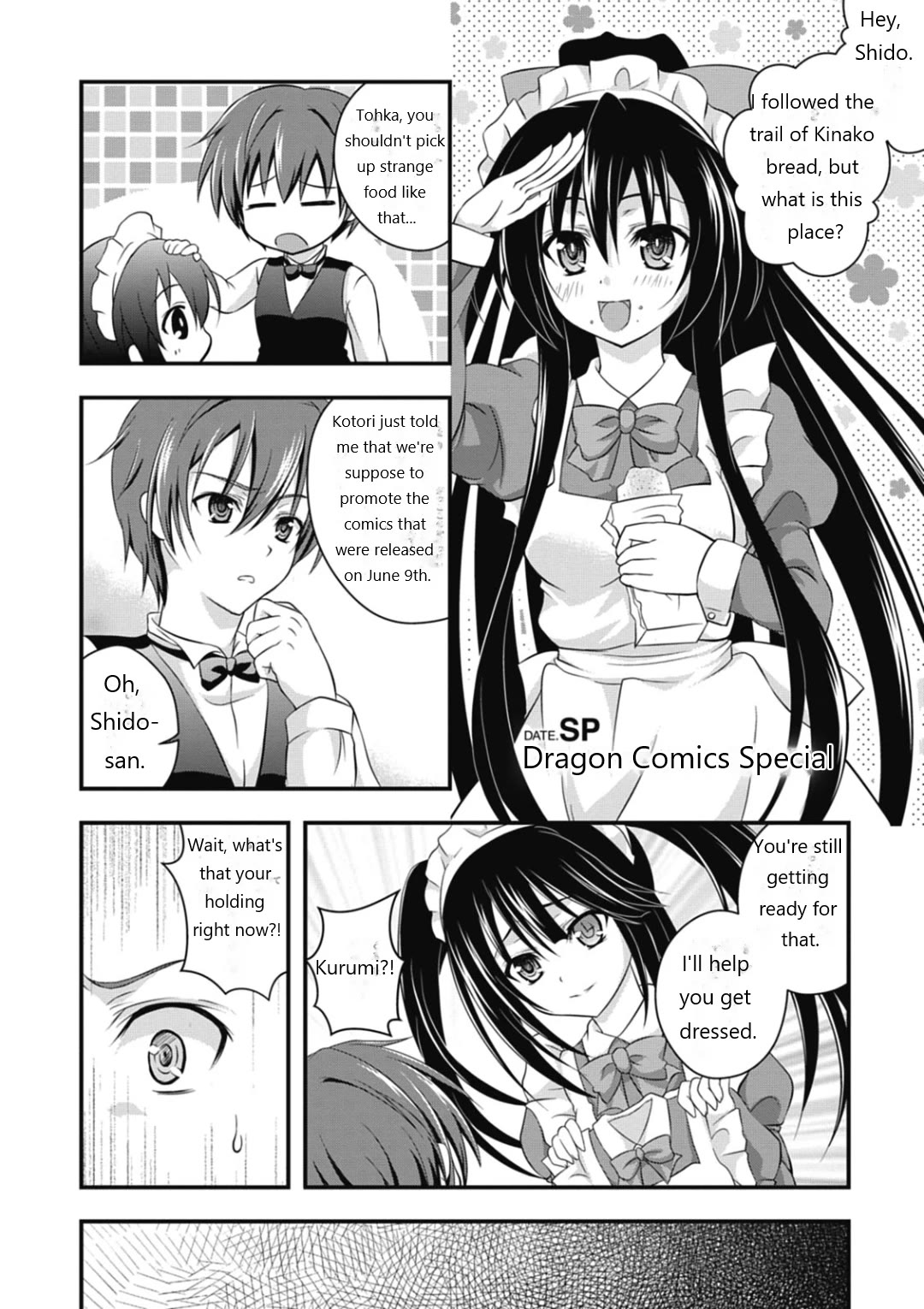Date A Party Chapter 7 page 2 - Chapter 7: Dragon Comics Special [END]