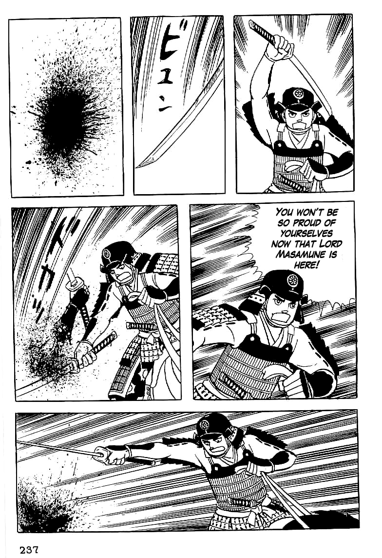 Date Masamune (YOKOYAMA Mitsuteru) Chapter 10 page 4 - Chapter 10: First Battle
