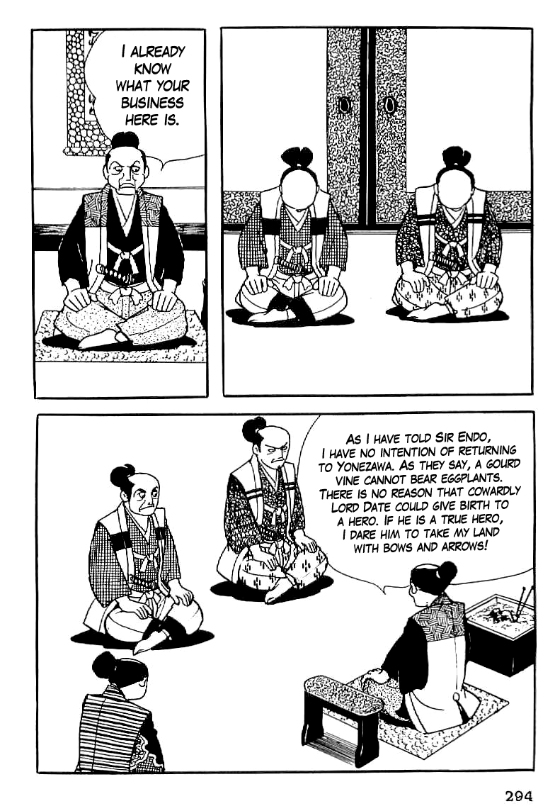 Date Masamune (YOKOYAMA Mitsuteru) Chapter 12 page 11 - Chapter 12: Cat and Mouse