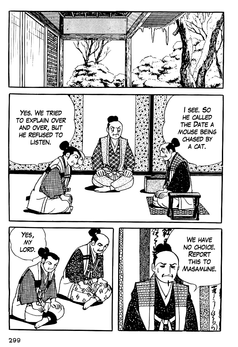 Date Masamune (YOKOYAMA Mitsuteru) Chapter 12 page 16 - Chapter 12: Cat and Mouse