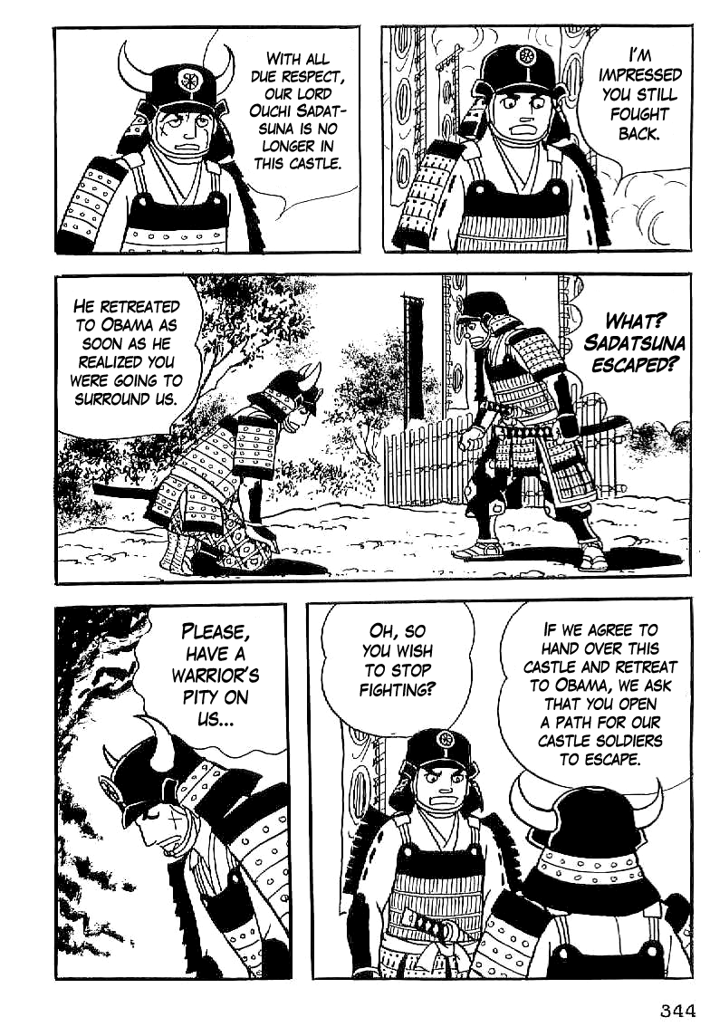 Date Masamune (YOKOYAMA Mitsuteru) Chapter 13 page 43 - Chapter 13: The Siege of Obama