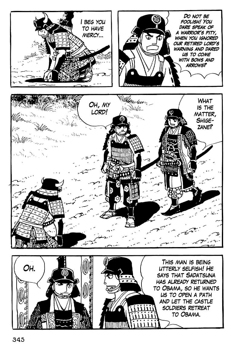 Date Masamune (YOKOYAMA Mitsuteru) Chapter 13 page 44 - Chapter 13: The Siege of Obama