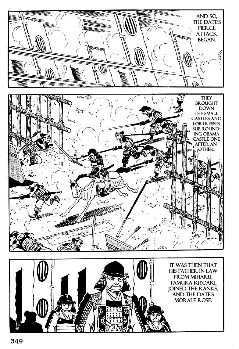 Date Masamune (YOKOYAMA Mitsuteru) Chapter 13 page 48 - Chapter 13: The Siege of Obama