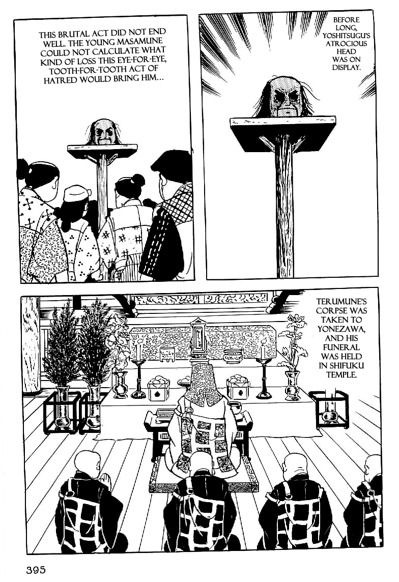Date Masamune (YOKOYAMA Mitsuteru) Chapter 14 page 38 - Chapter 14: The Lonely Dragon