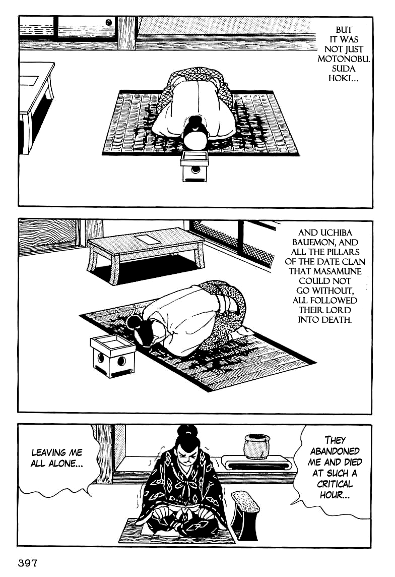 Date Masamune (YOKOYAMA Mitsuteru) Chapter 14 page 40 - Chapter 14: The Lonely Dragon
