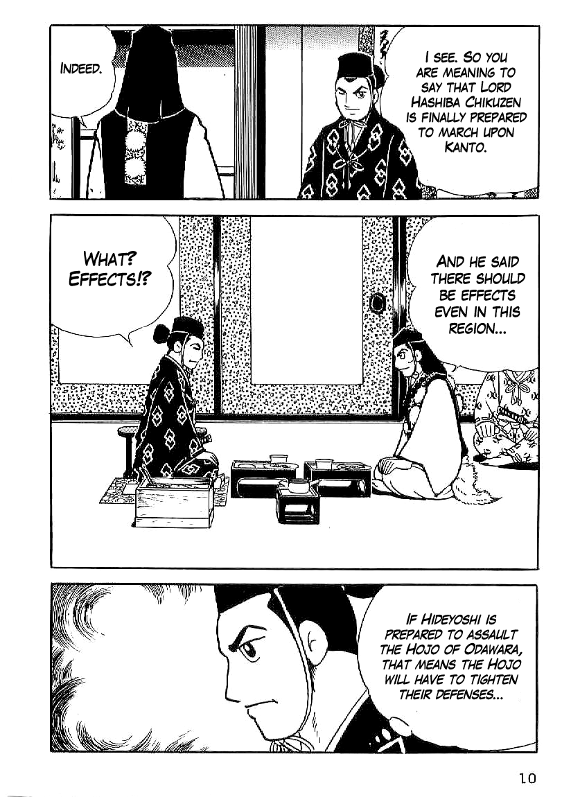 Date Masamune (YOKOYAMA Mitsuteru) Chapter 16 page 11 - Chapter 16: Council of War