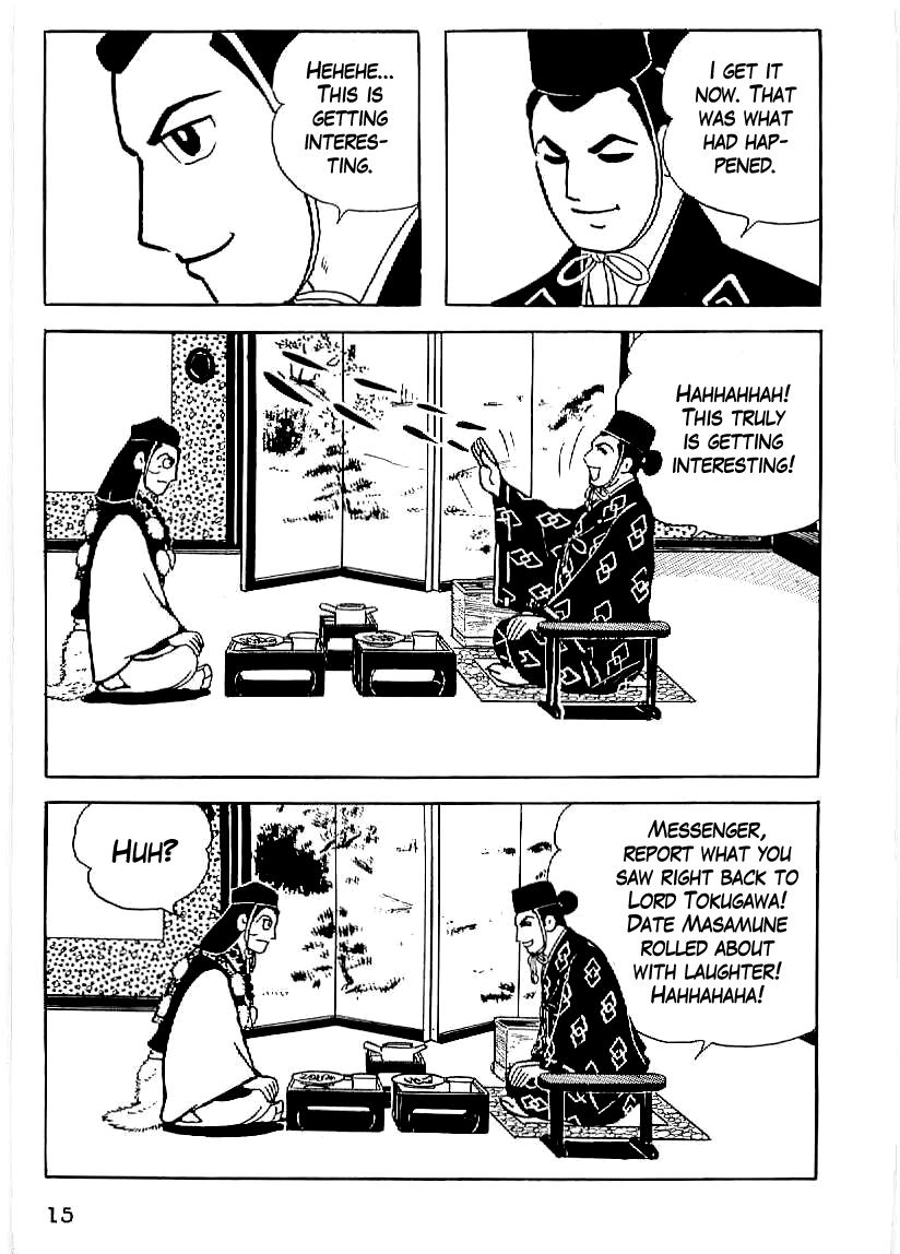 Date Masamune (YOKOYAMA Mitsuteru) Chapter 16 page 16 - Chapter 16: Council of War
